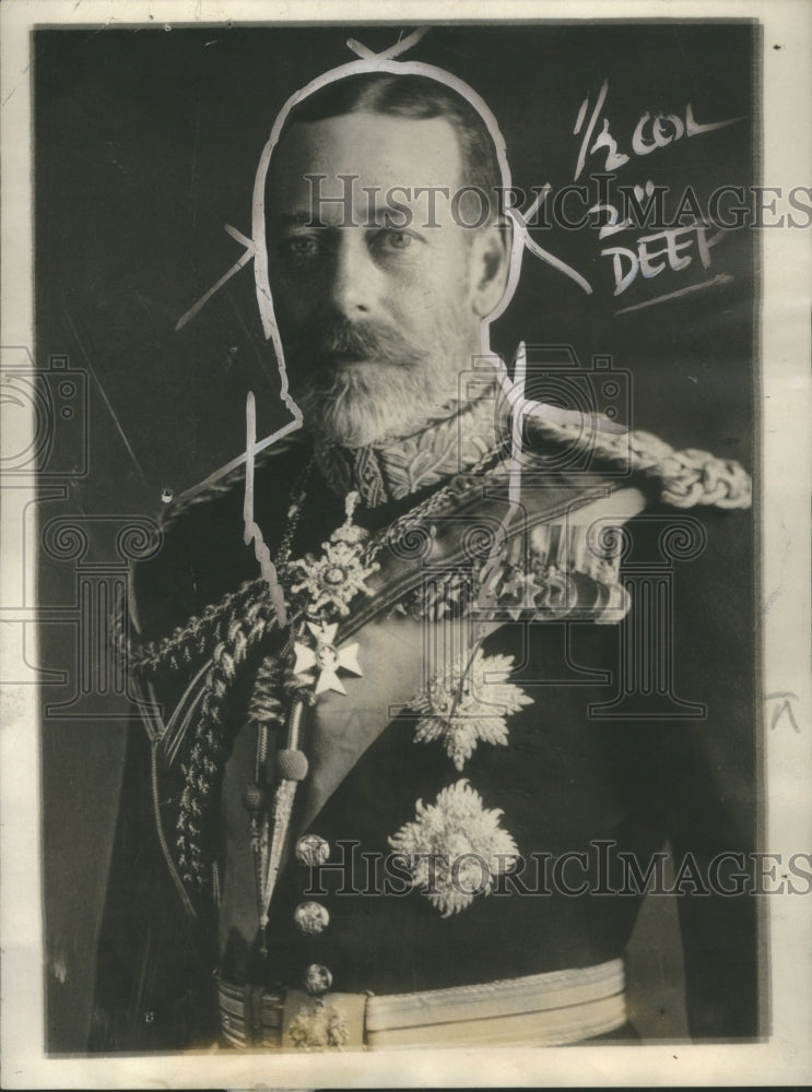 1923 Press Photo Voices Across sea King George England