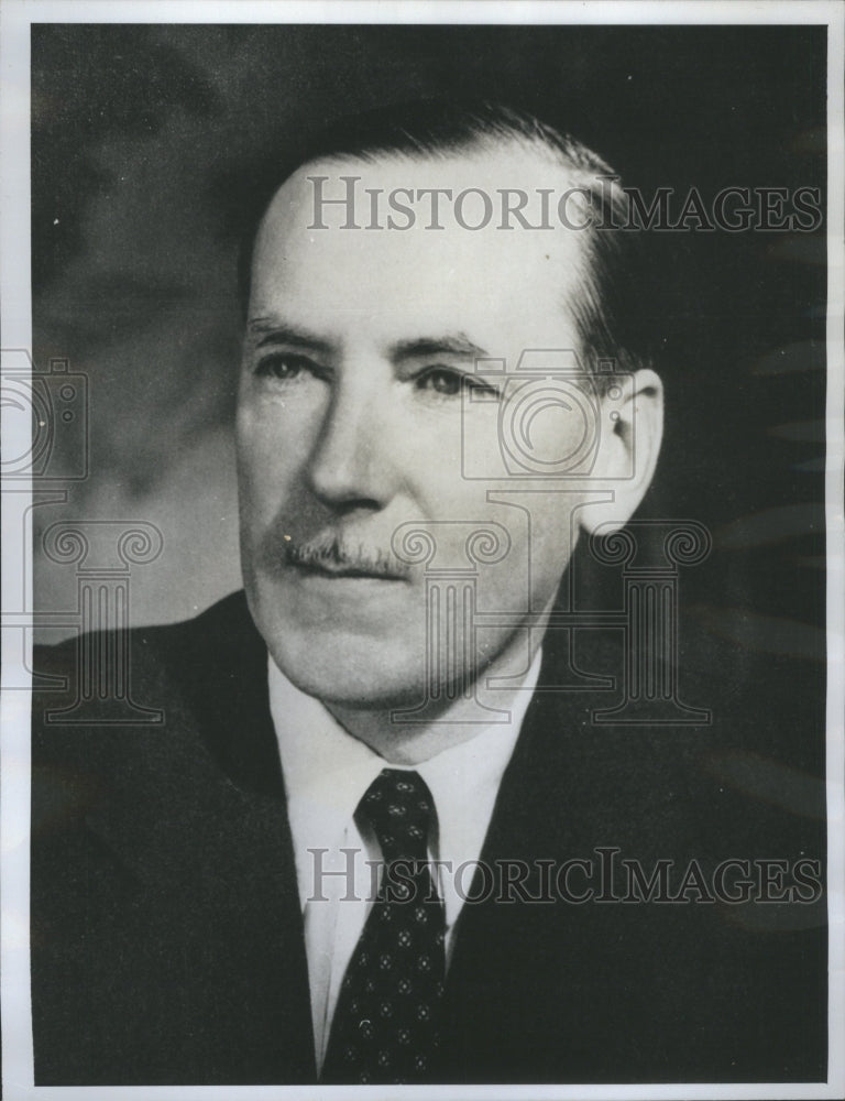 1962 Press Photo British Economic Czar Sir Robert Shone