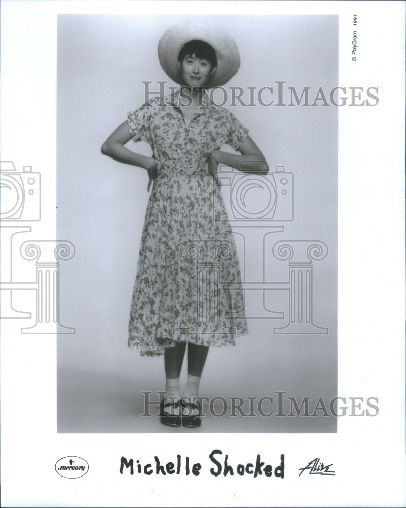 1993 Press Photo Michelle Shocked American Singer