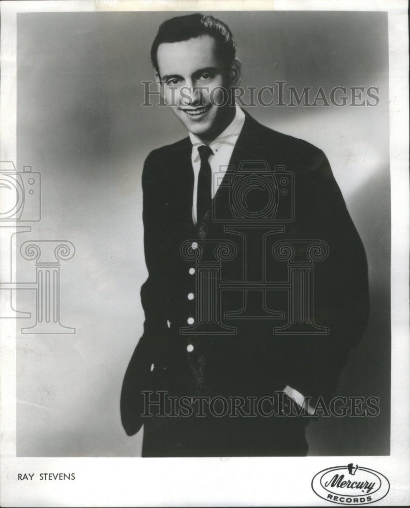 1962 Press Photo Singer Ray Stevens Promotional Shot