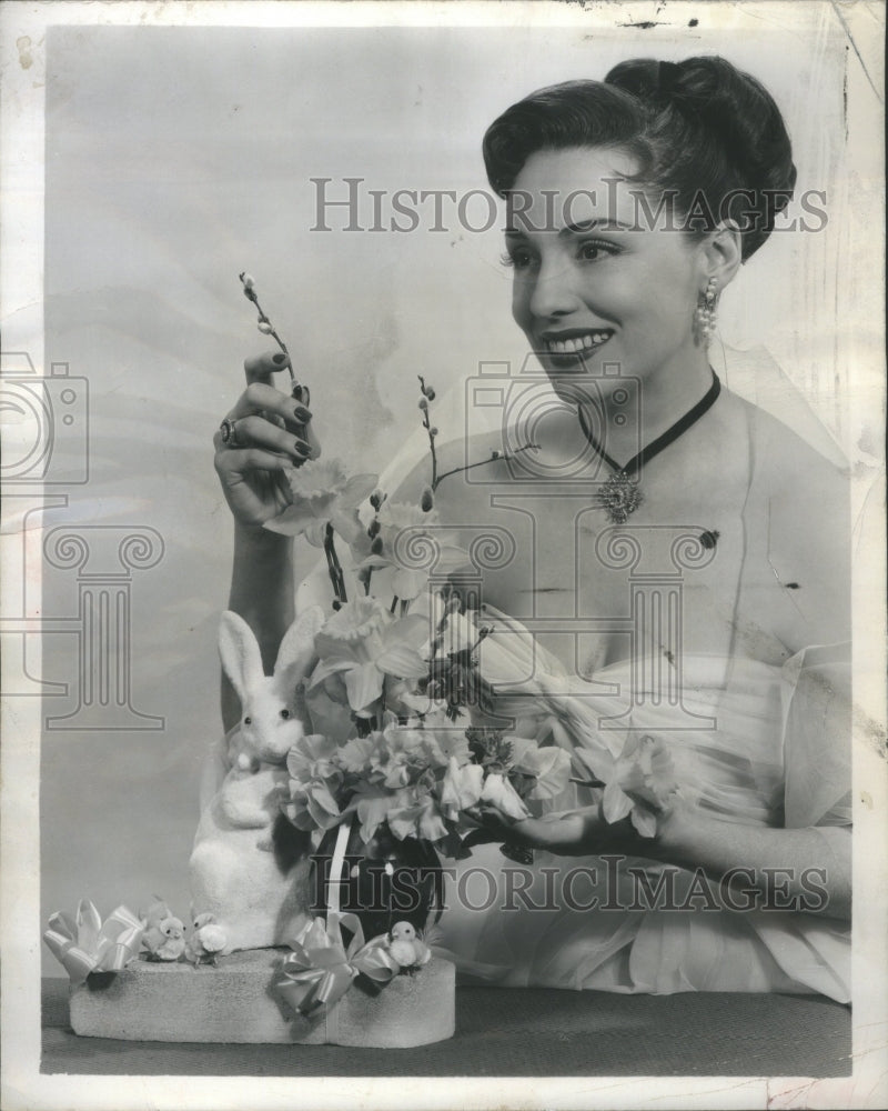 1959 Press Photo Margurette Piazza Star Actress Tv