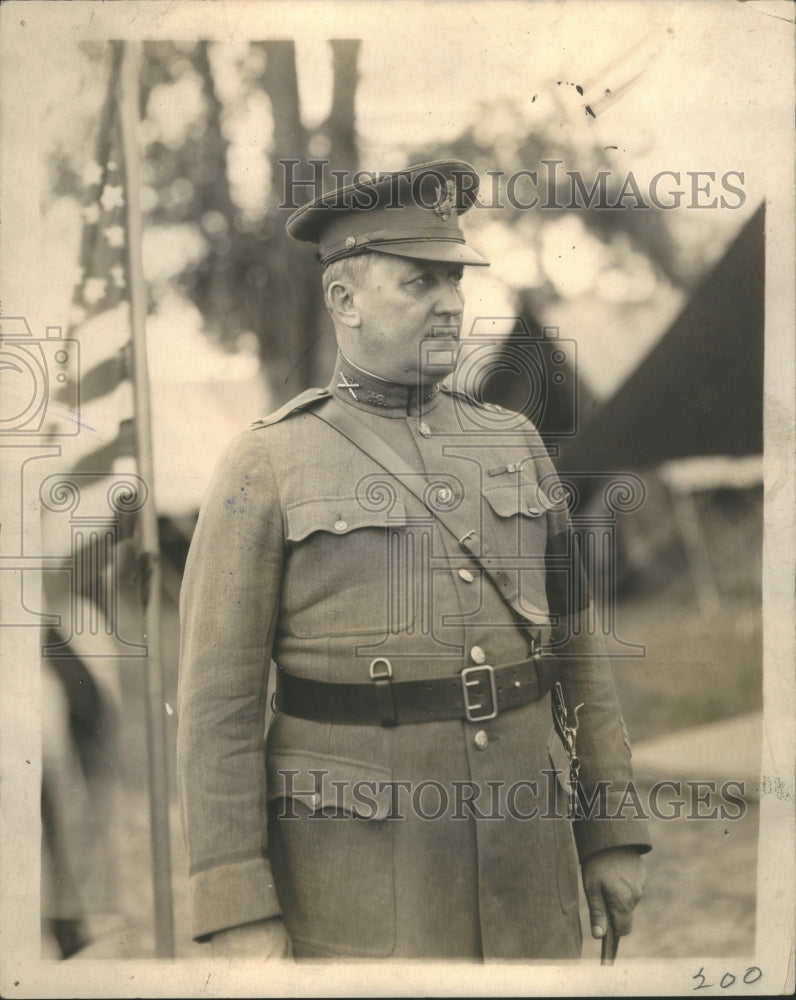 1925 Press Photo Colonel Heinrich A. Pickert ex. Police