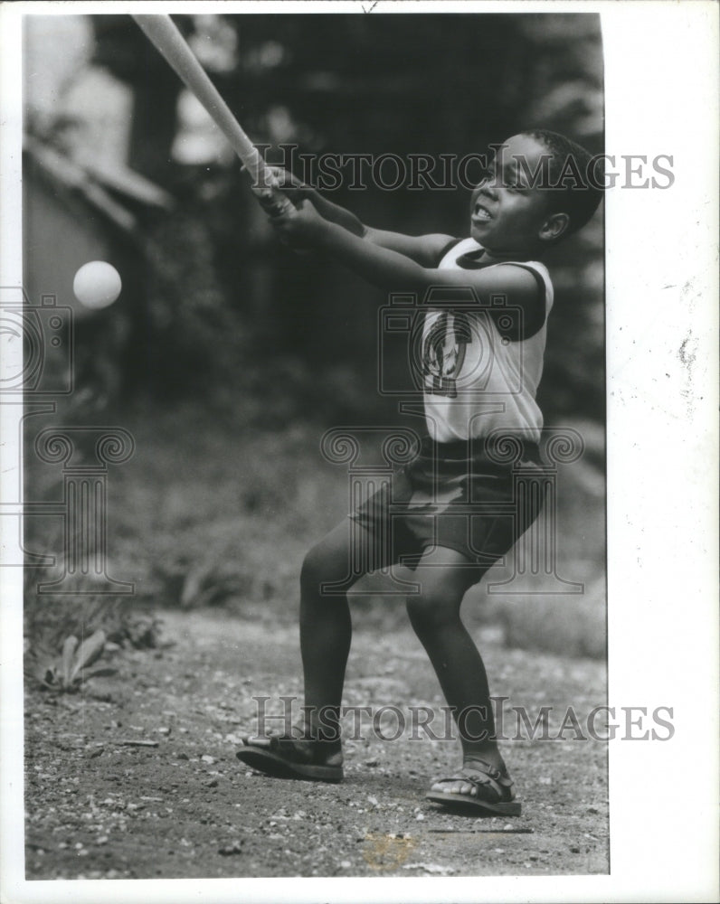 1986 Press Photo Liloyd bagby Marion Blocton Baseball