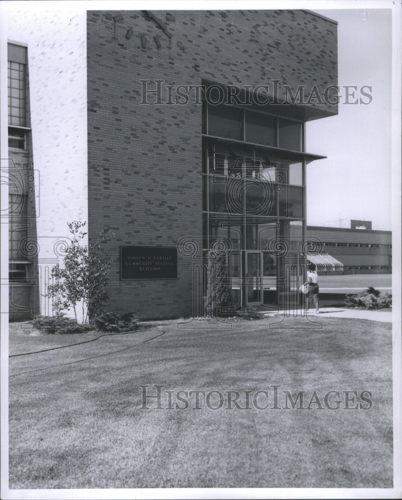 1959 Press Photo Harlow Curtice Building College