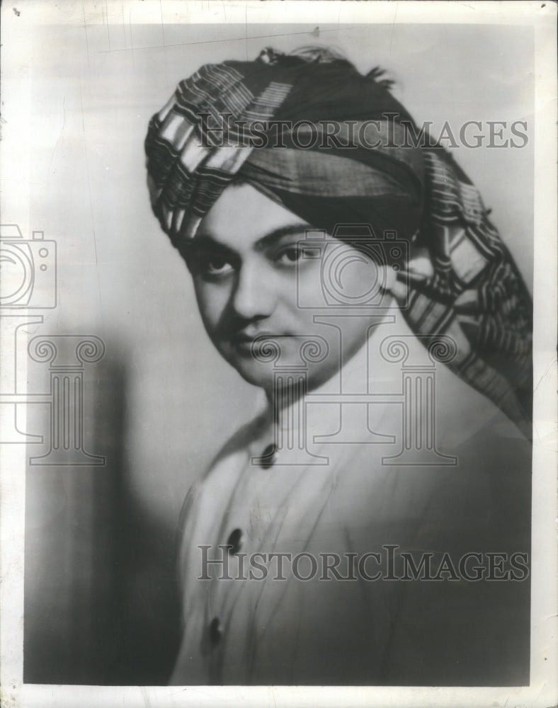 1943 Press Photo Krishnalal Shridharani Ghandi Disciple