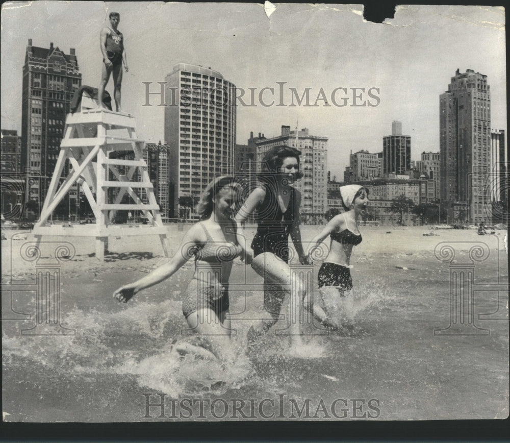 1964 Press Photo localized Lakes are inland