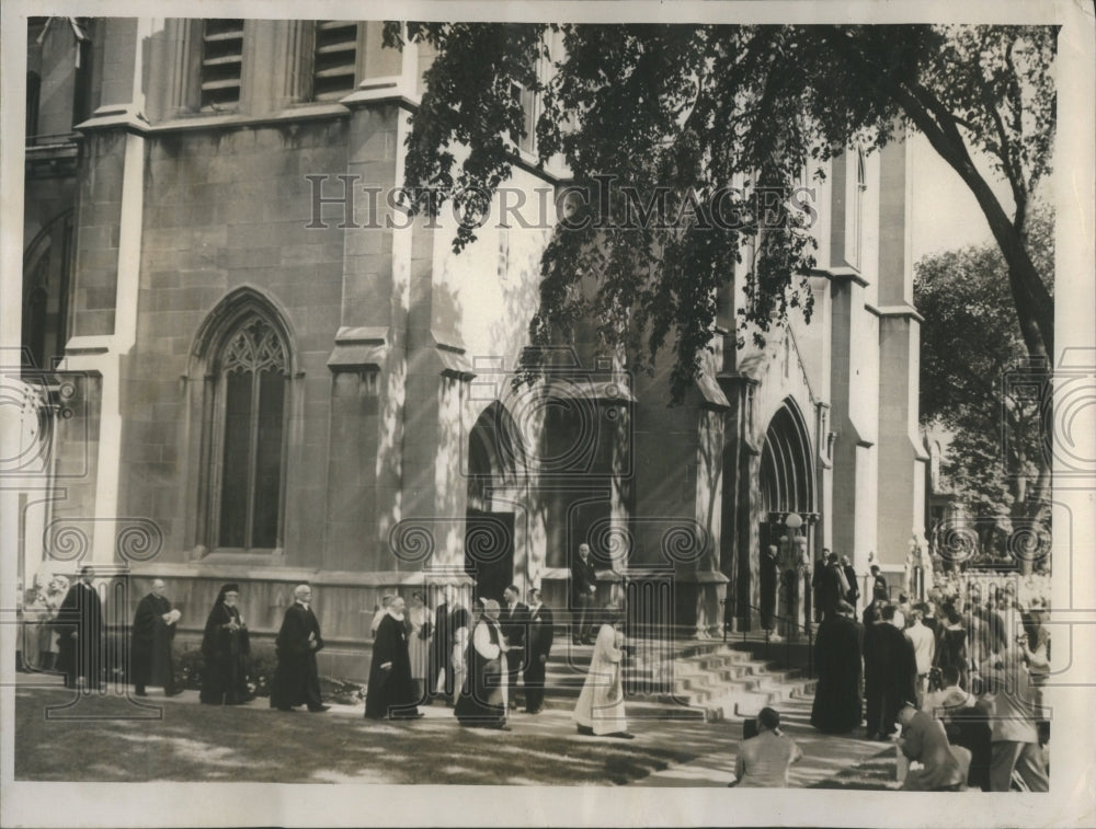 1954 Press Photo First Methodist Evanston IL