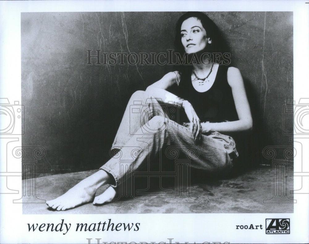 1993 Press Photo Wendy Matthews Australian Pop Singer