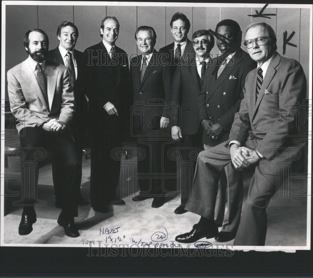 1984 Press Photo Dan Hayes Auto Dealership Salesman