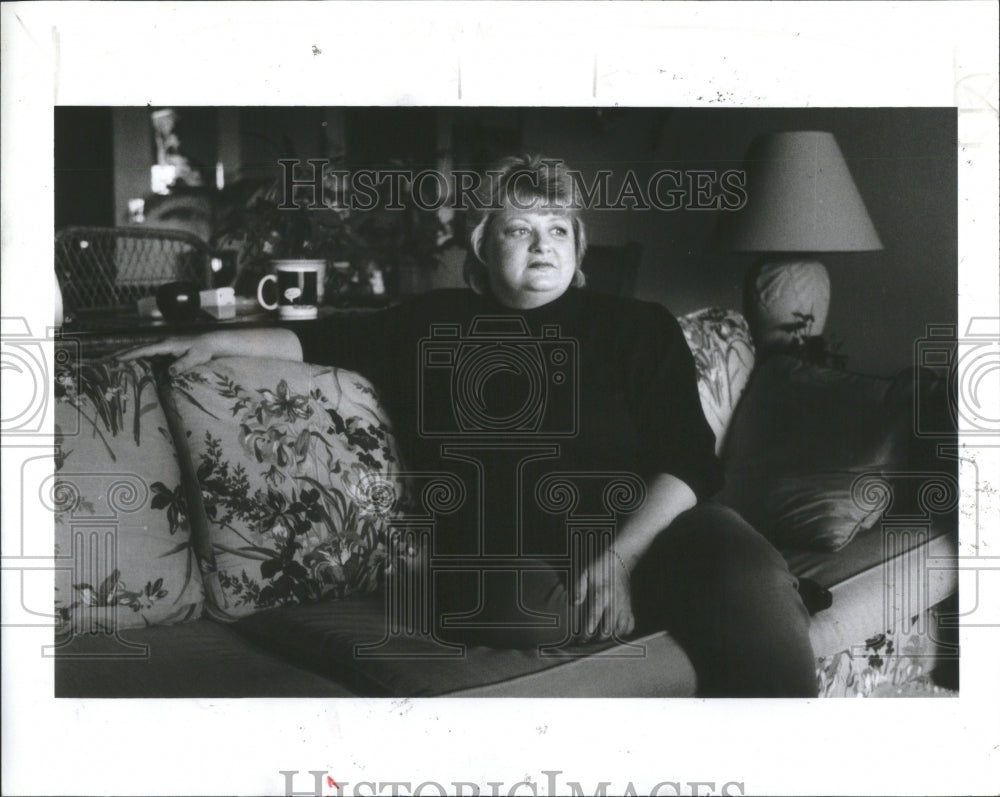 1991 Press Photo Sharon Pilan Helping Hands House