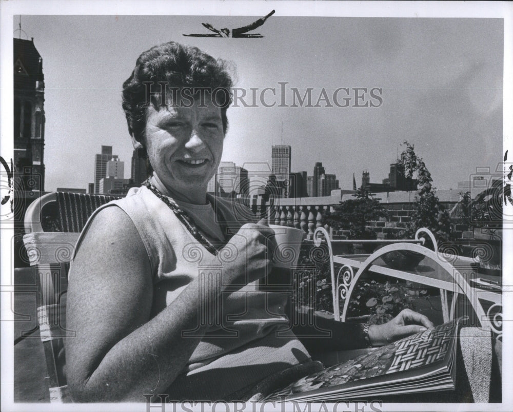 1968 Press Photo Captain Helen Hause Air Force Nurse