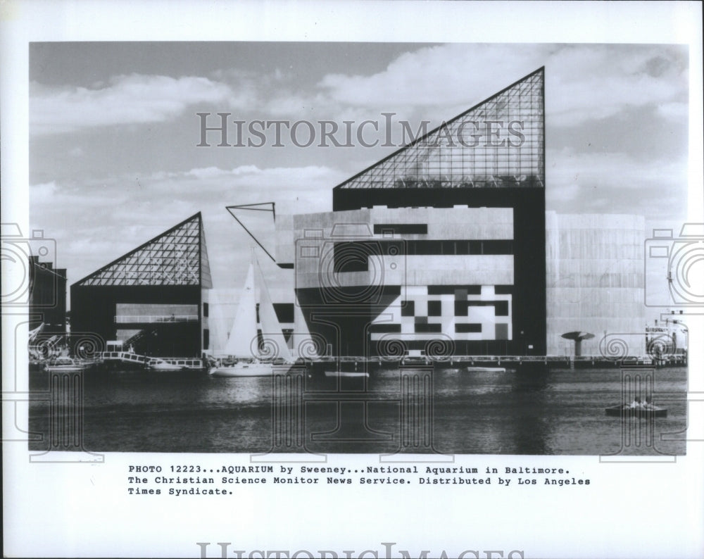 1982 Press Photo Originally, a landmark literally mean