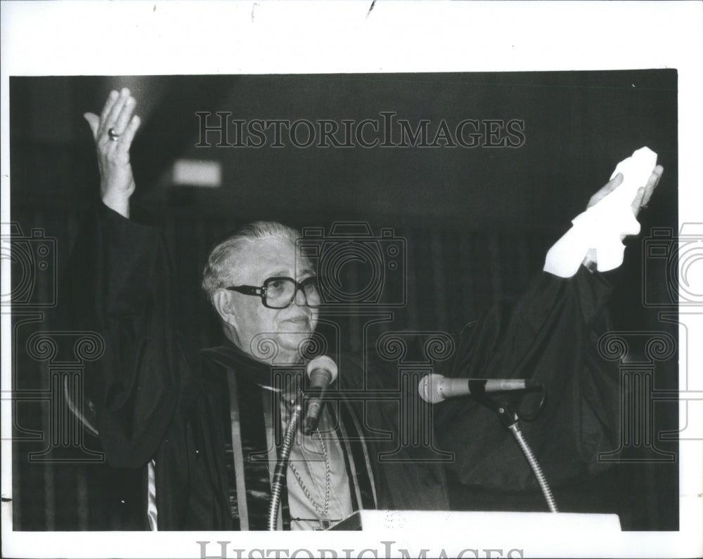 1990 Press Photo After the defeat of the socialists