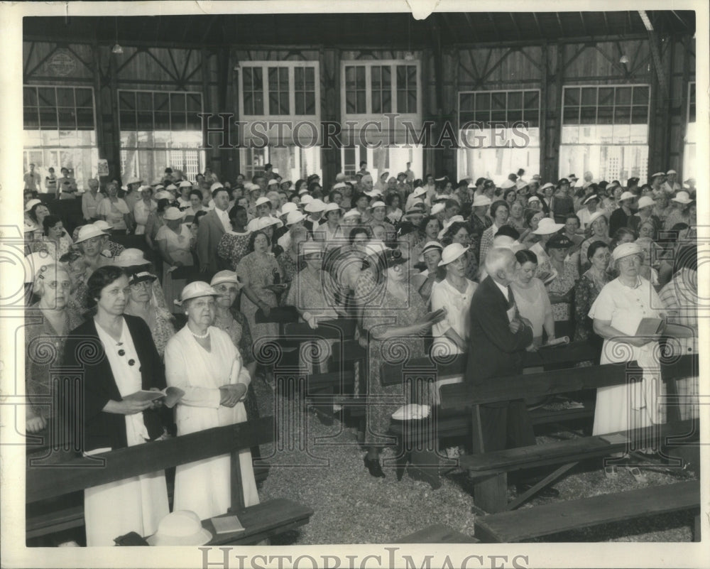 1935 Press Photo Cenacle, Jewish Christians Building