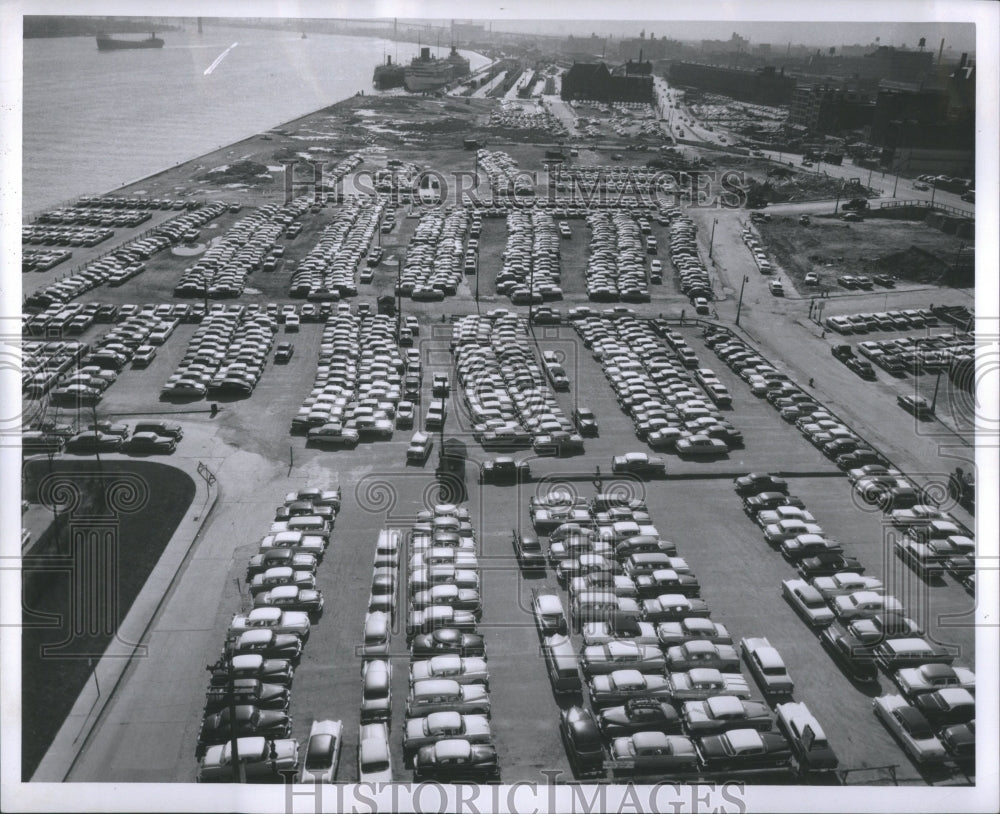 1956 Parking Lots - Historic Images