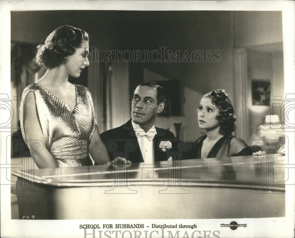 Press Photo Diana Churchill Rex Harrison June Clyde