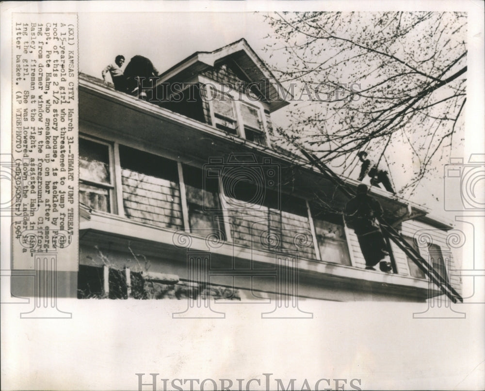 1964 Press Photo Kansas city - Historic Images