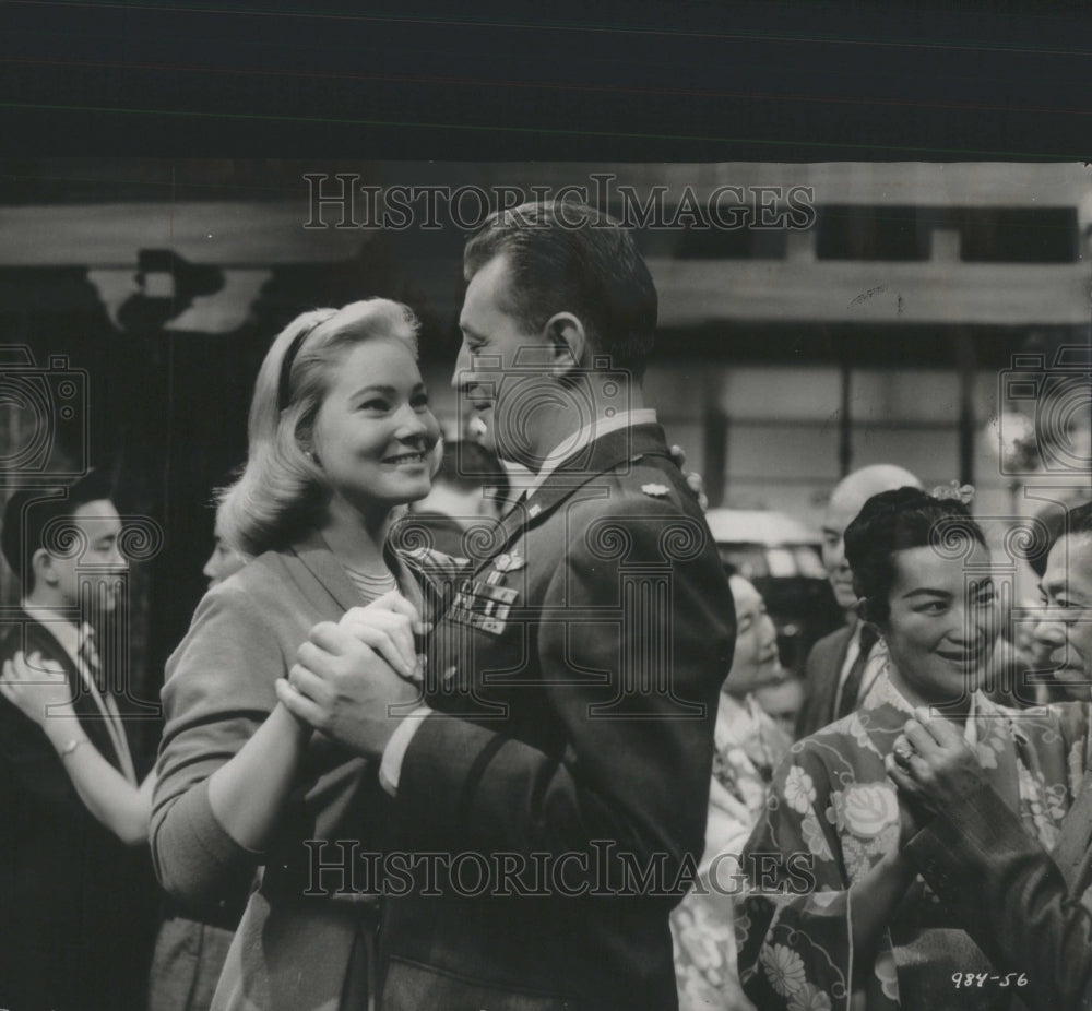 1958 Press Photo May Britt Actress