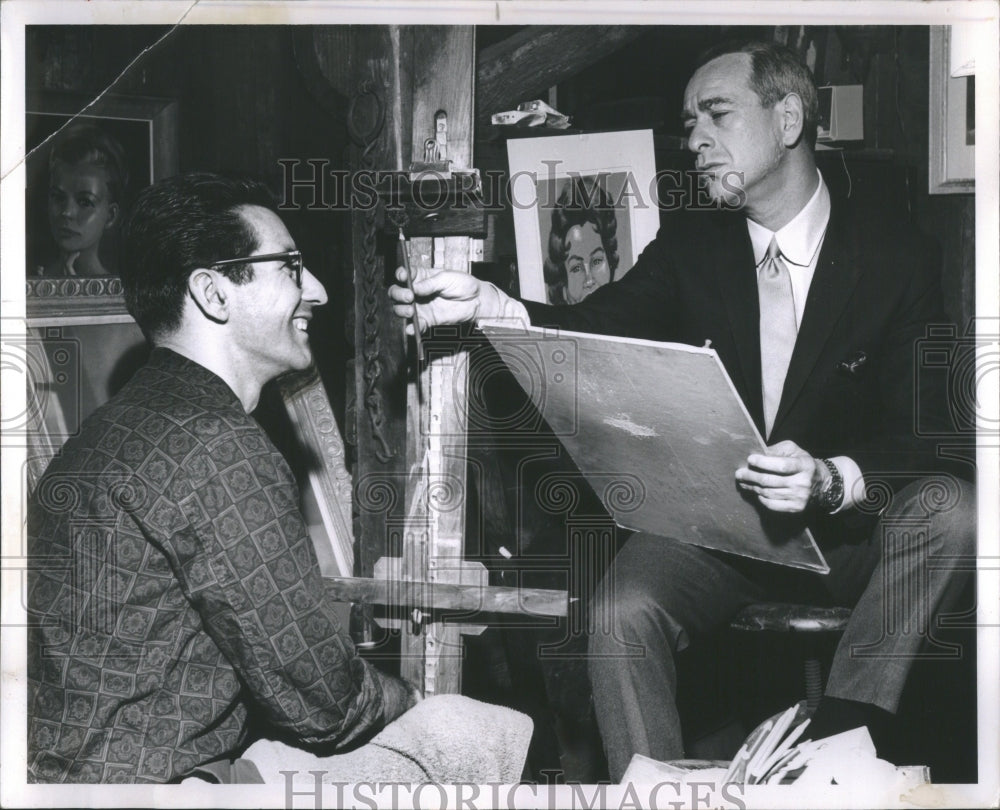 1964 Press Photo Shelley Berman Actor Writer Teacher