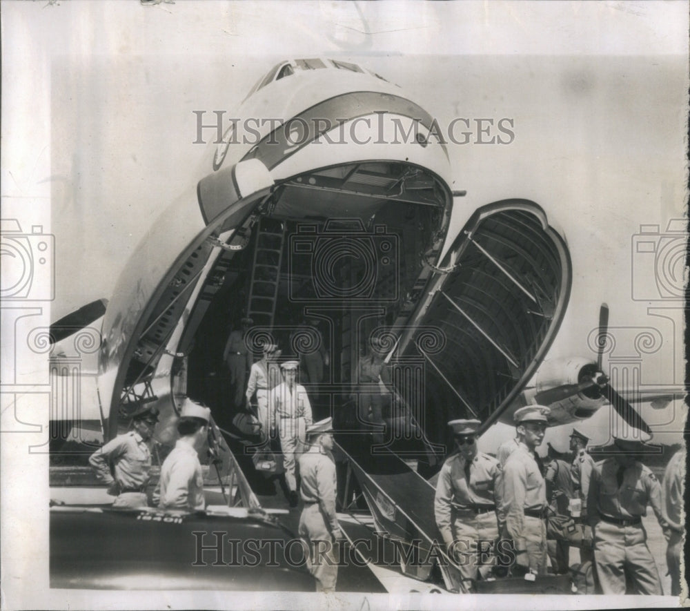 1952 Press Photo West Point Fort Knox Armored Inspect