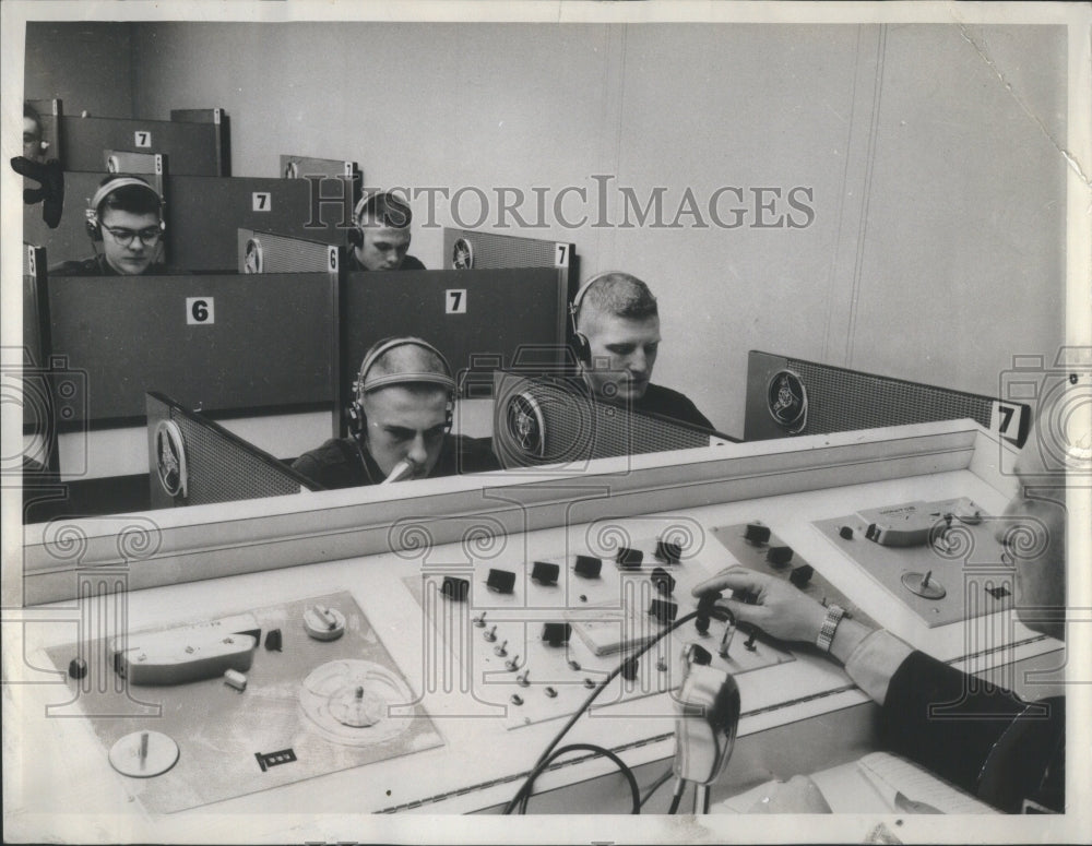 1963 Press Photo West Point Academy Language Class