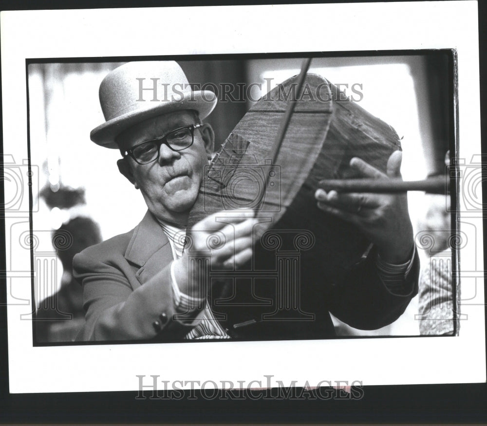 1979 Press Photo George McDaid Kitchen Band Member