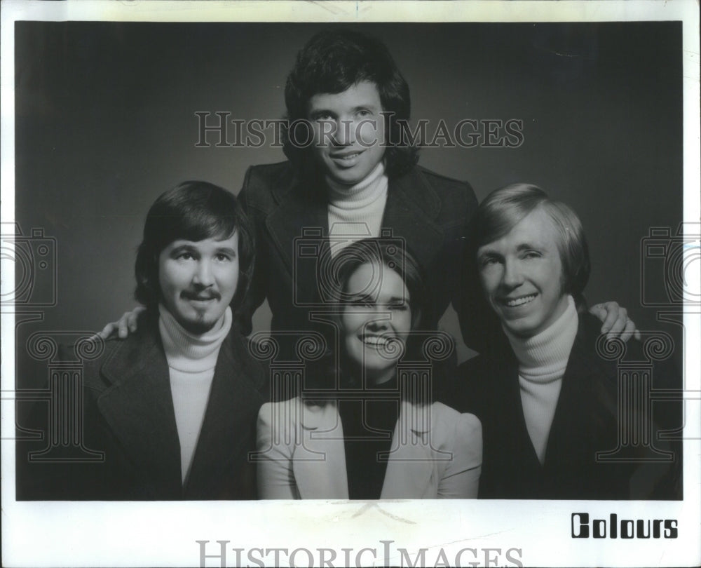 1973 Press Photo MEL BALL AND THE COLOURS