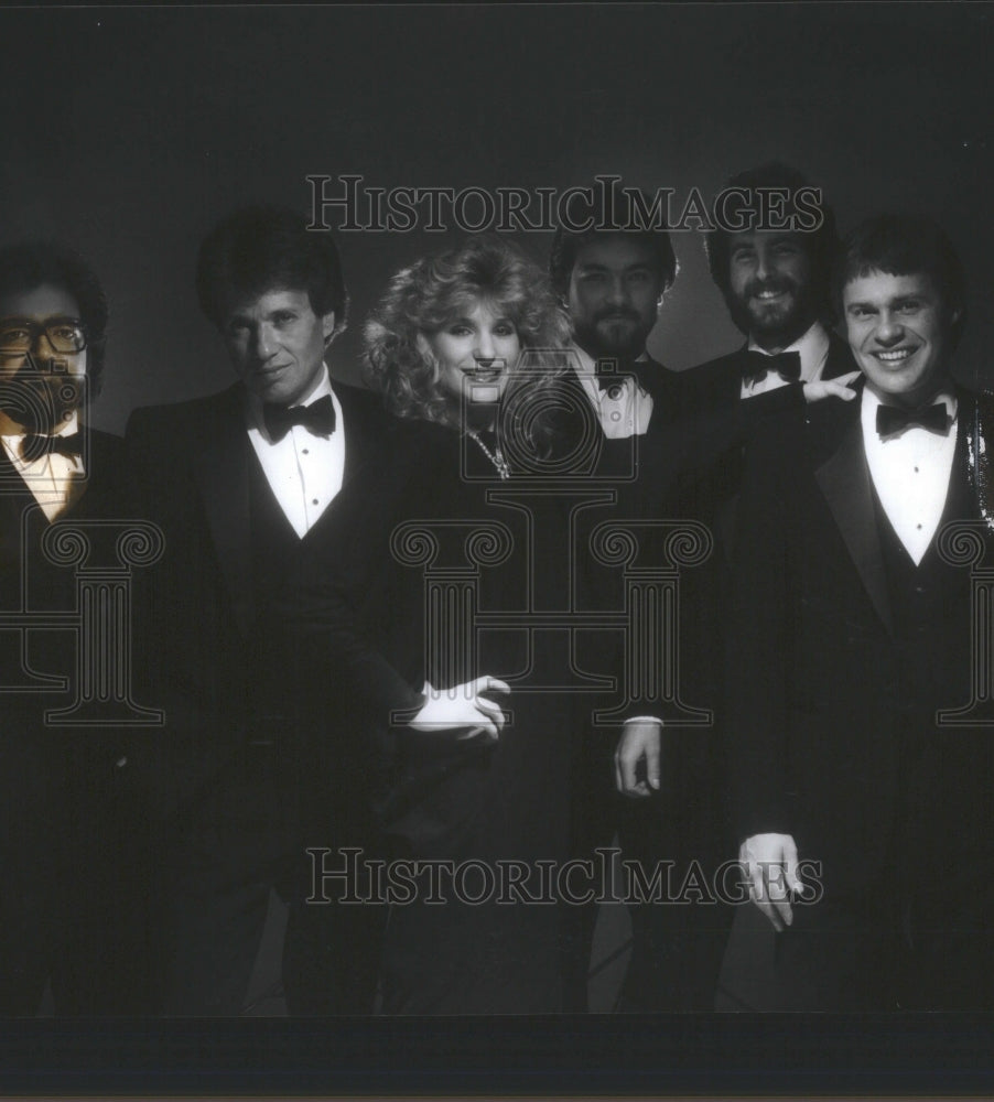 1987 Press Photo Mel Ball and The Colours Music Group