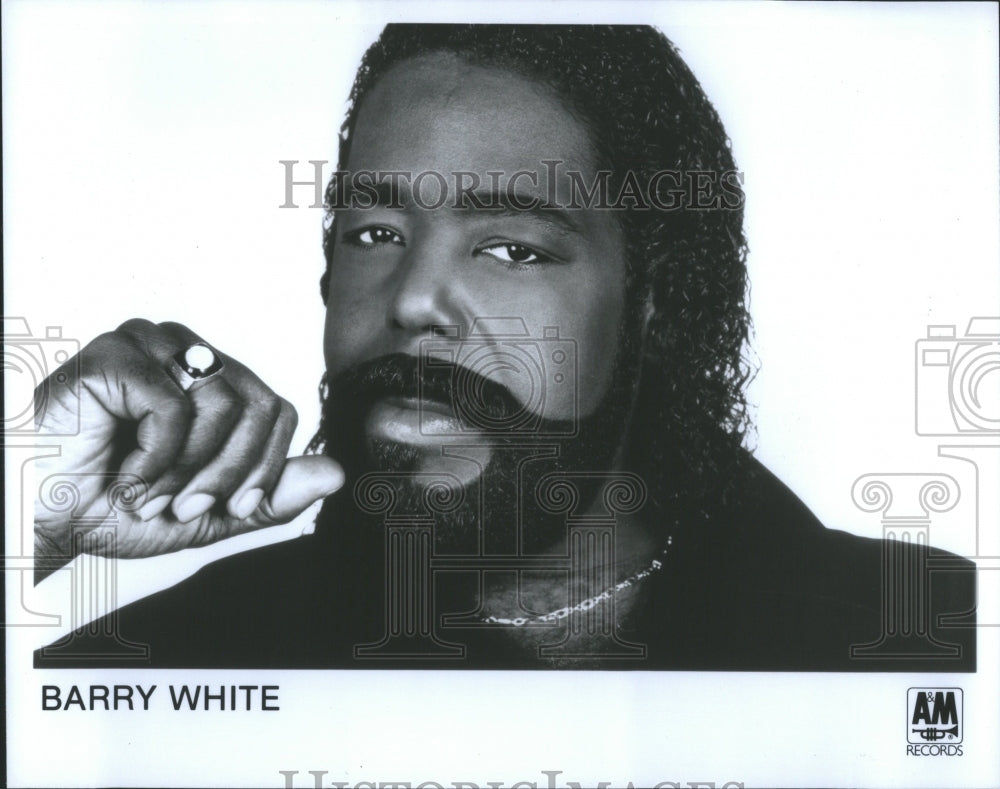 1988 Press Photo Barry White Singer Songwriter Producer