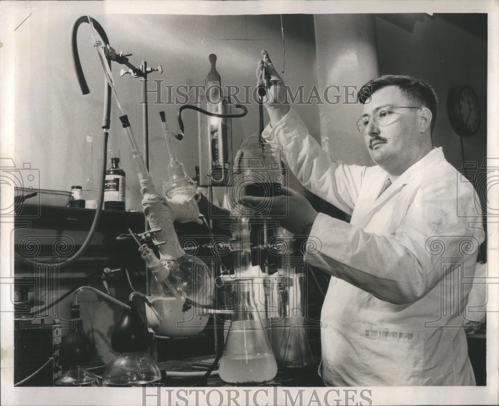 1950 Press Photo Quartermasters Crop