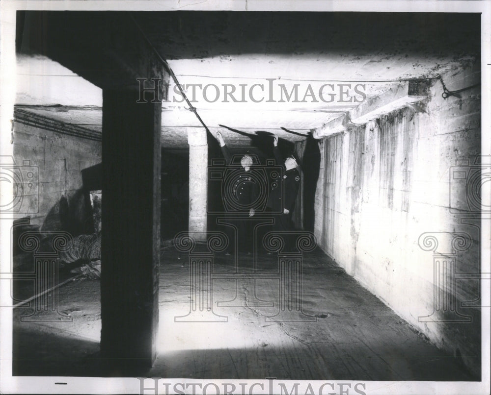 1961 Press Photo Marshal Slattery Quartermaster Depot