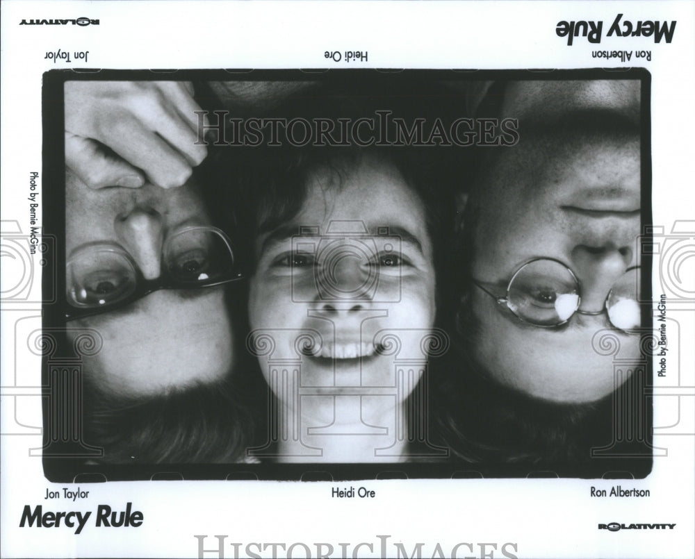 1994 Press Photo Mercy Rule Jon Taylor Heidi Ore Ron