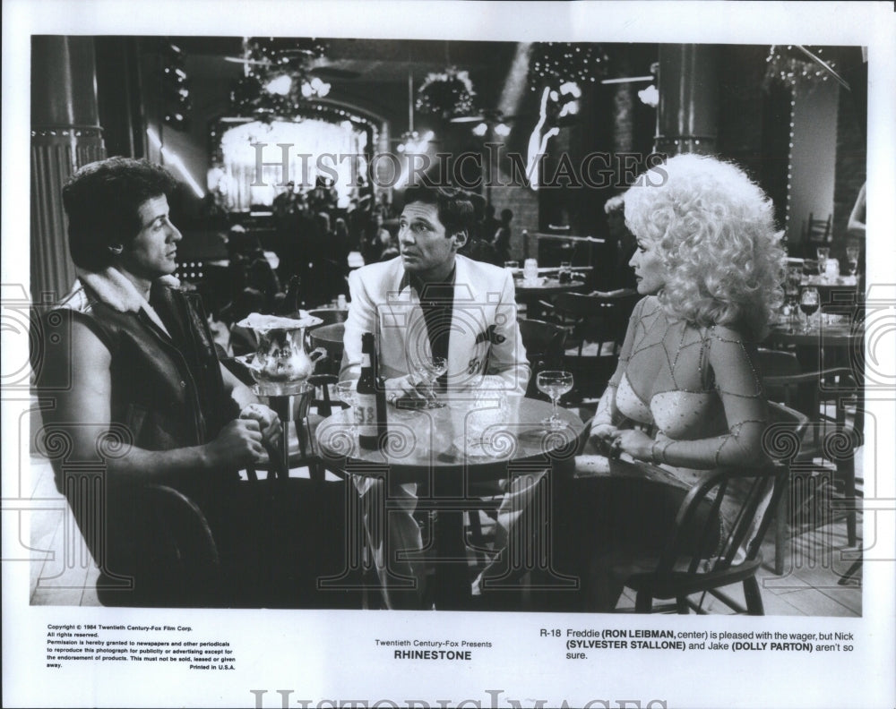 Press Photo Rhinestone Comedy Film Dolly Parton Alden