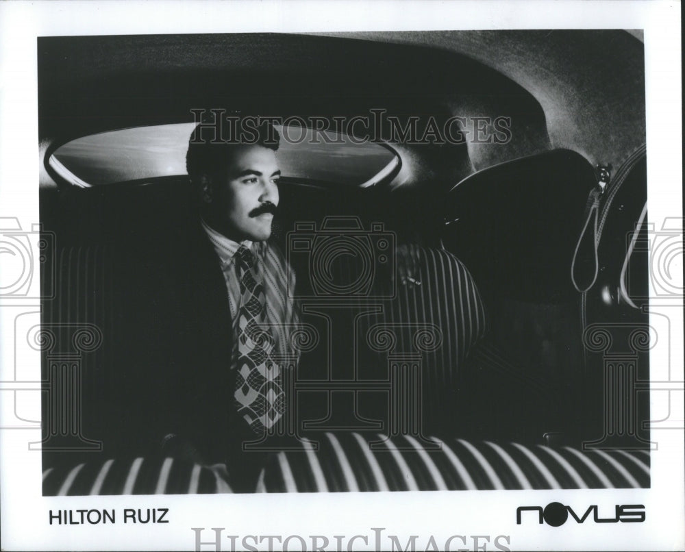 1988 Press Photo Hilton Ruiz Jazz Pianis Afro Cuban