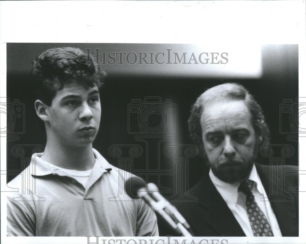 1991 Press Photo Mark S. Trulik Killed Grandmother