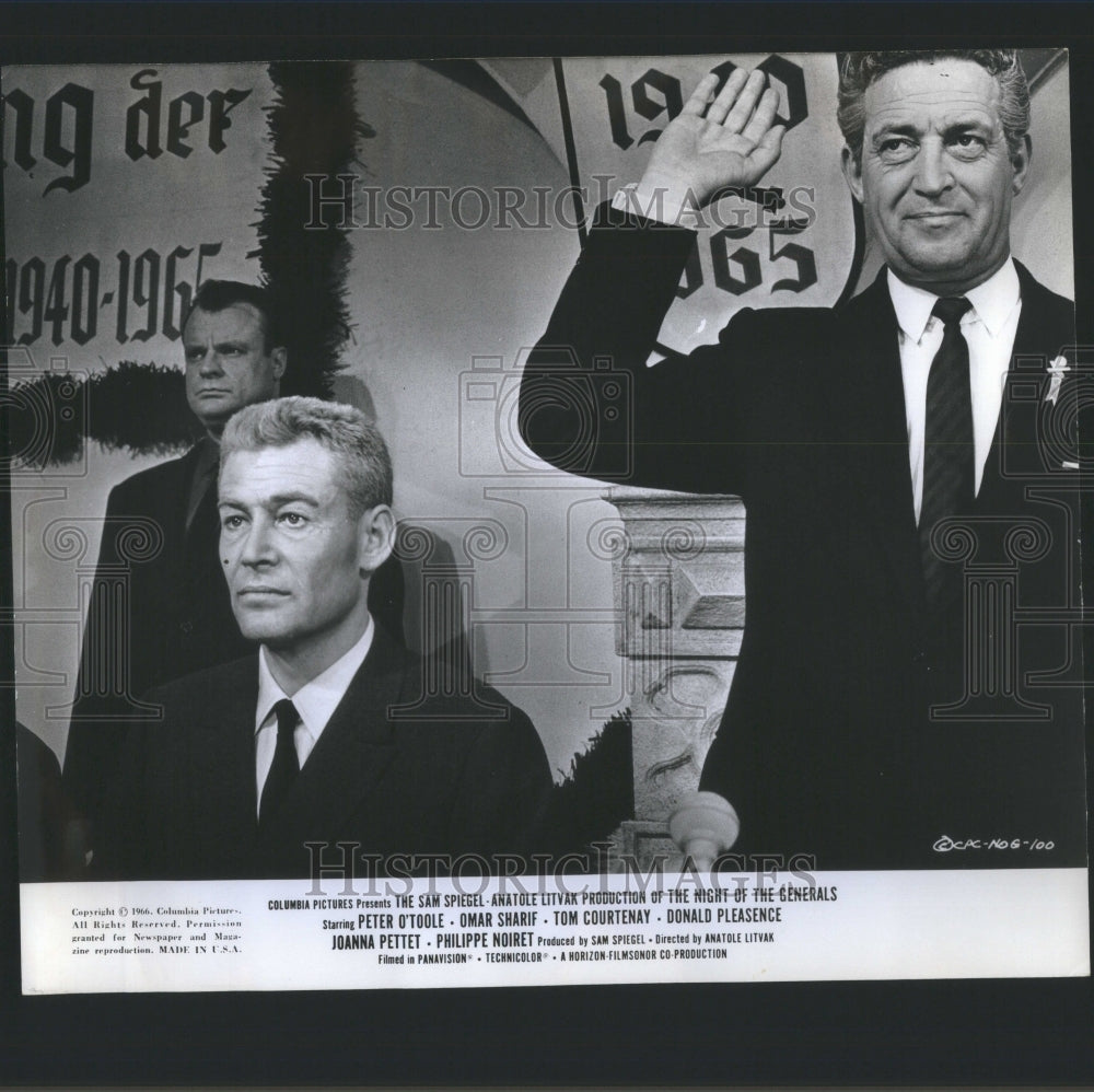 1967 Press Photo Peter O&#39;Toole John Gregson Generals