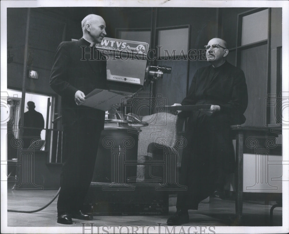 1966 Press Photo Andrew C Vargas Father General Rome