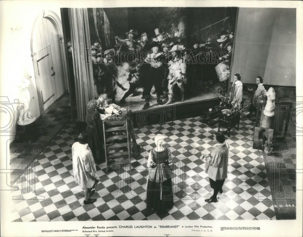 Press Photo Charles Laughton