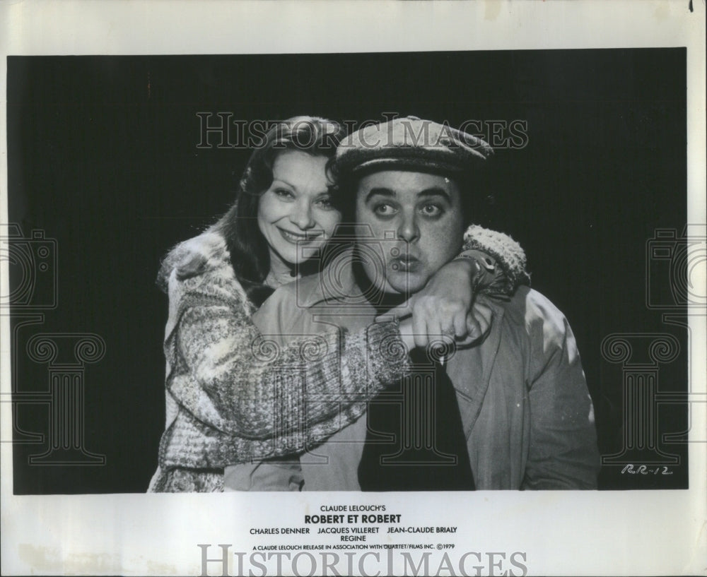 1980 Press Photo Robert 400 Theater Charles Dennier Vil