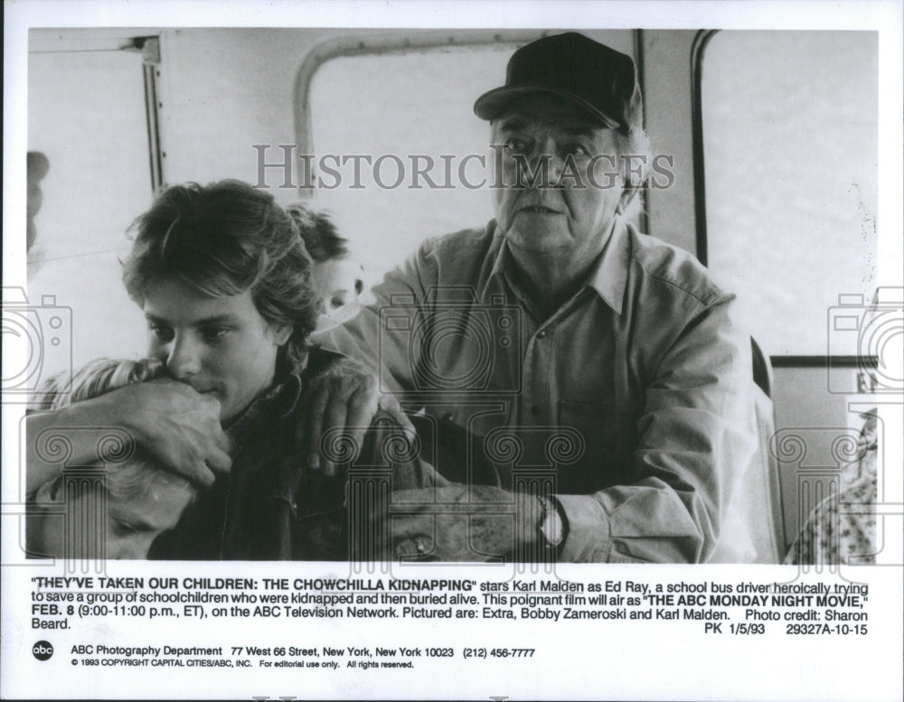 1993 Press Photo Taken Children Chowchilla Kidnapping