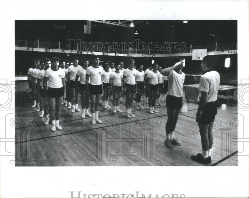 1984 Press Photo West Print Cadites Class Rooms Every