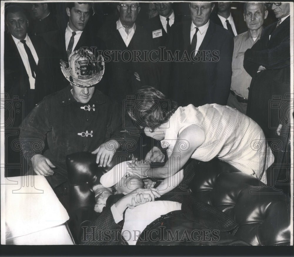 1968 Press Photo Conrad Hilton Hotel