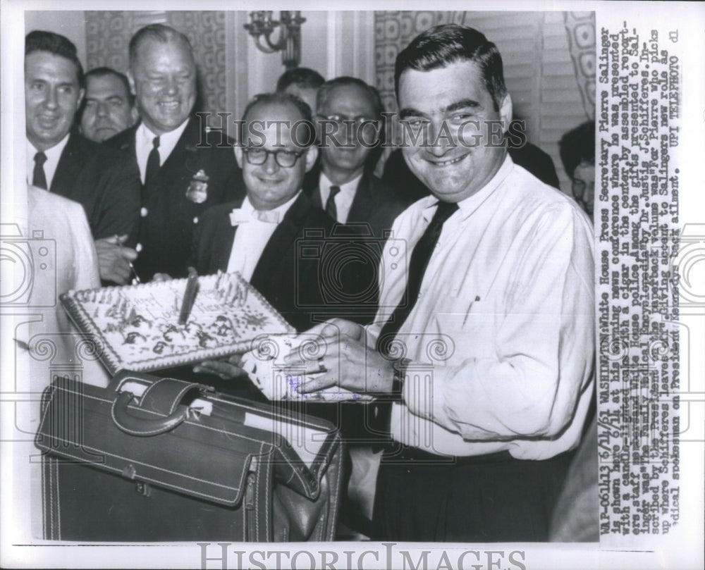 1961 Pierre Emil George Salinger Press Photo