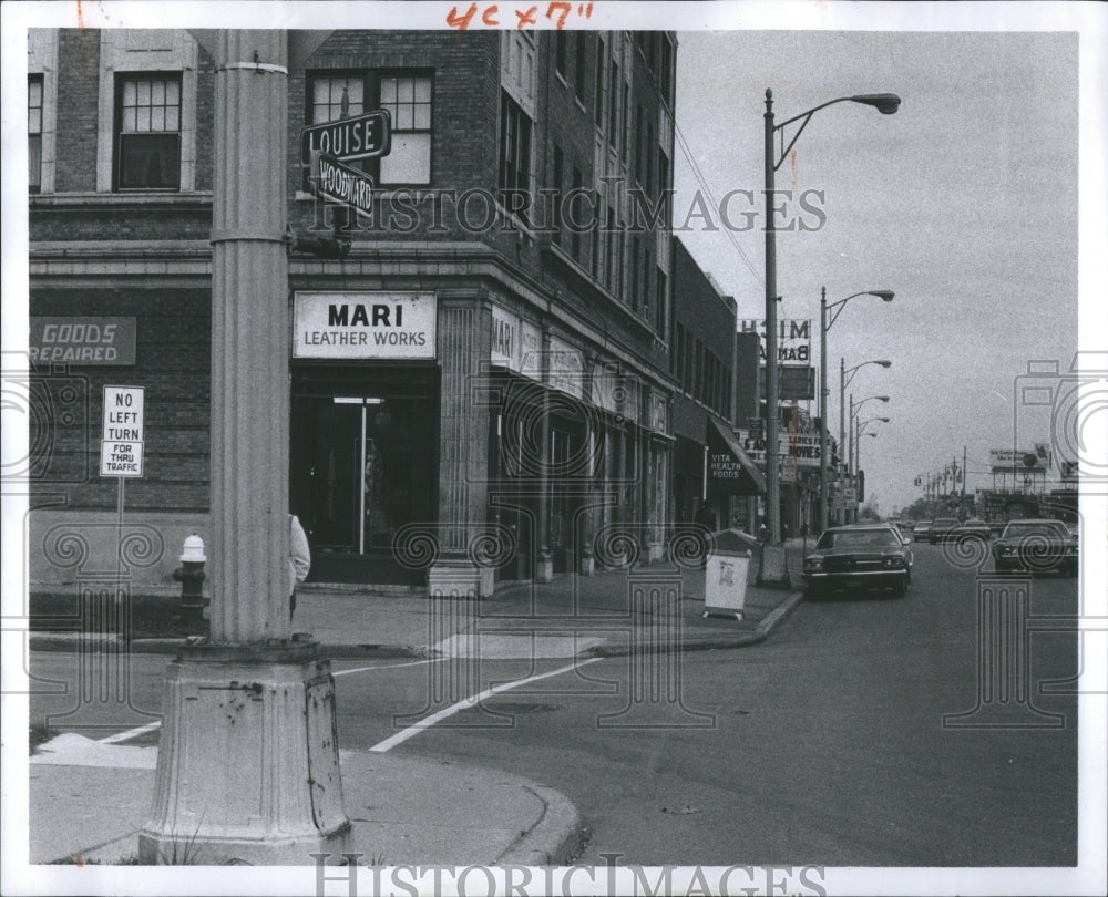 1977 Press Photo Michigan Cities Highland Park