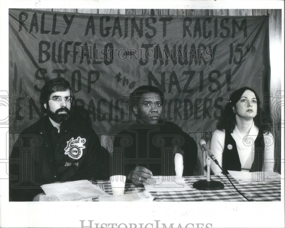 1981 Press Photo Martin Luther King day memorial rally