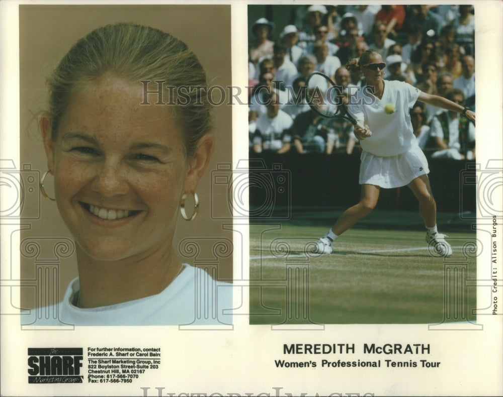 1994 Press Photo Meredith McGrath Womens Tennis Tour