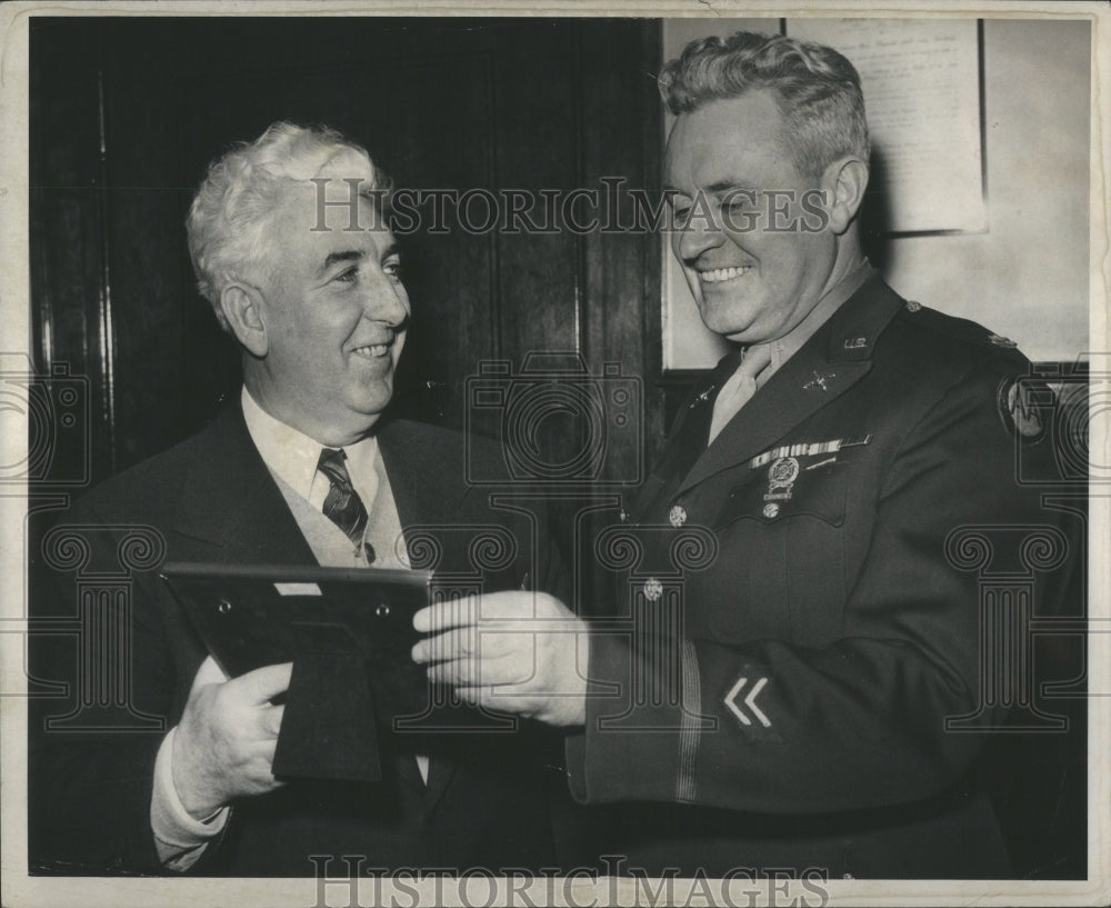 1953 Press Photo Detroit Judge John J.Mehar Raymond J