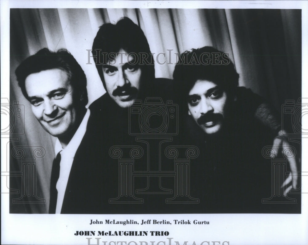 1988 Press Photo John McLaughlin Guitarist Band Compose