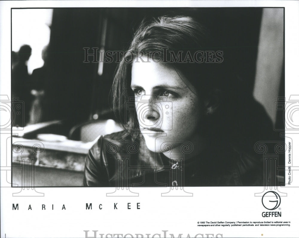 1994 Press Photo Geffen Recording Artist Maria McKee