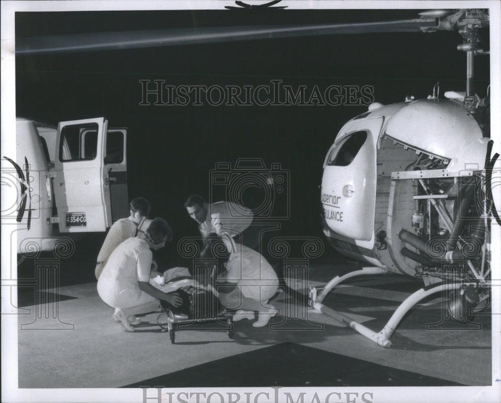 1969 Press Photo ambulance service Howden Scotland